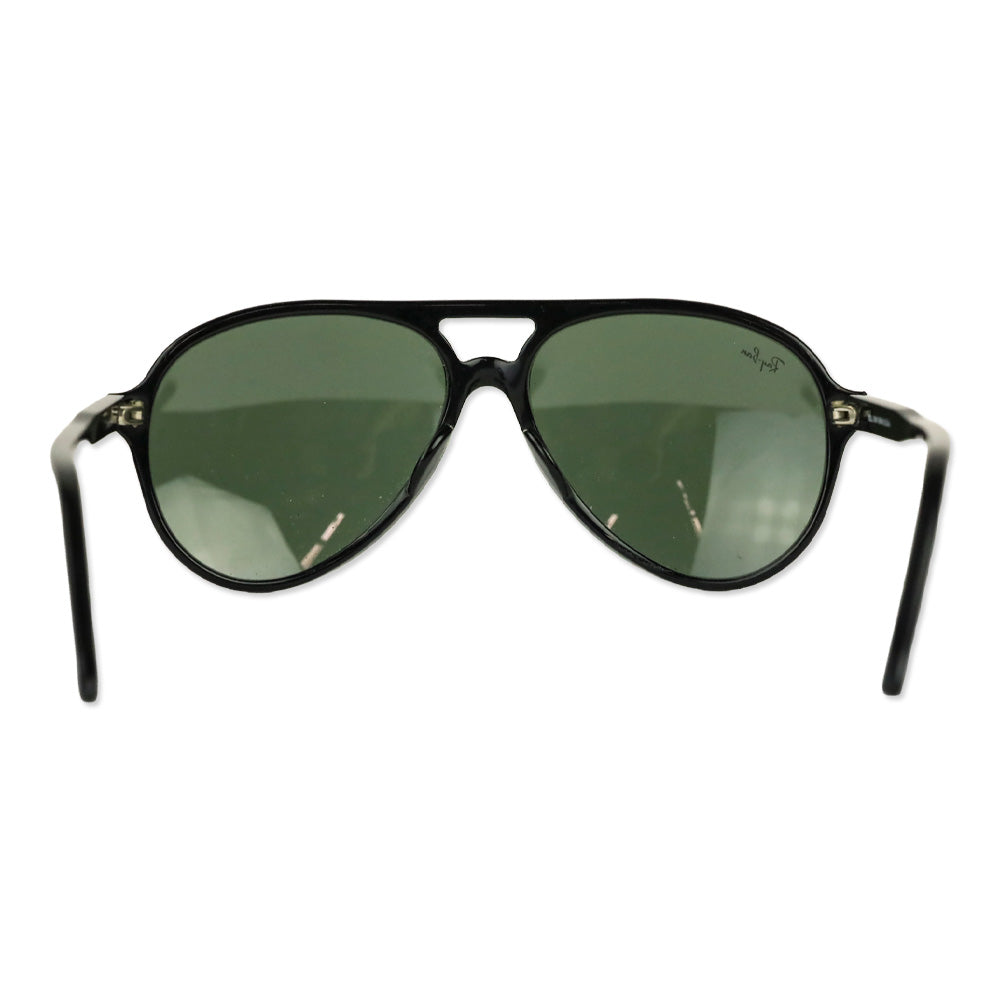 B&L Ray-Ban Black Lomb & Tortoise Bausch Traditional Aviator Sunglasses