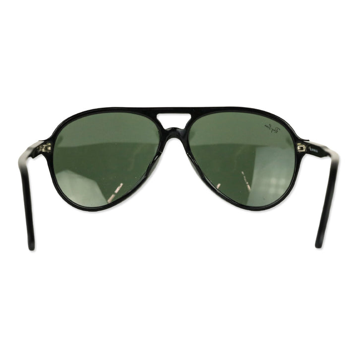 B&L Ray-Ban Black Lomb & Tortoise Bausch Traditional Aviator Sunglasses