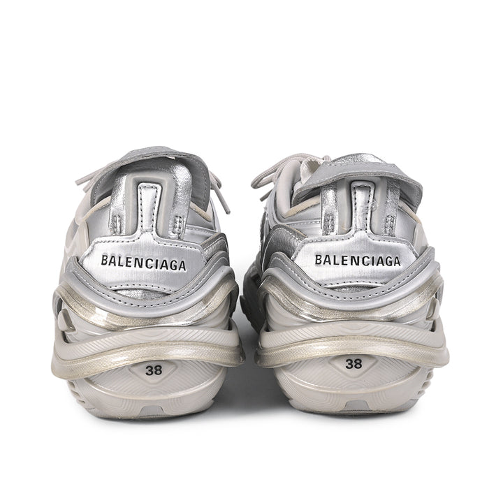Balenciaga Silver Tyrex Sneakers