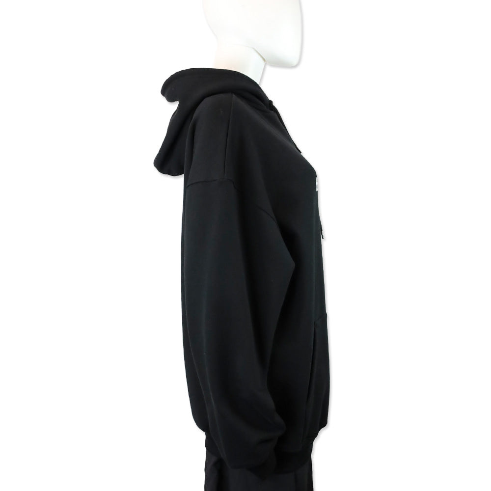 Balenciaga Black Copyright Logo Hoodie