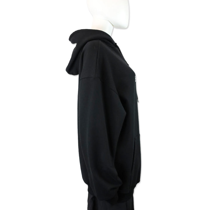 Balenciaga Black Copyright Logo Hoodie