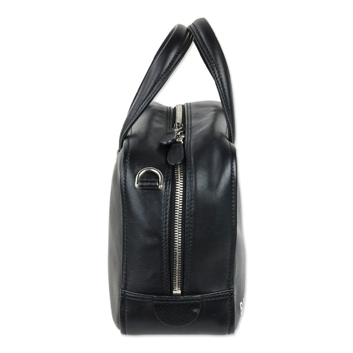 Balenciaga Black Leather XS Triangle Square Bag