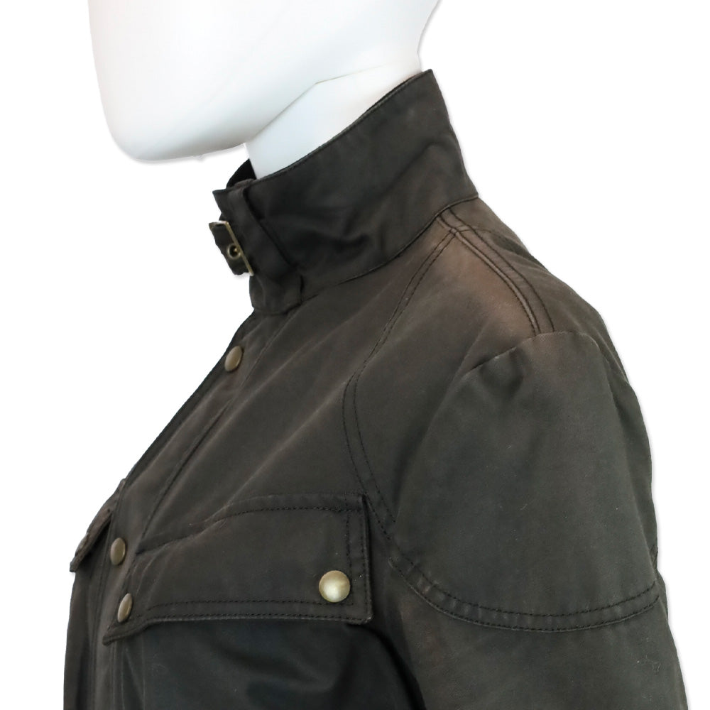 Balenciaga Le Dix F/W 2001 Black Belted Cargo Jacket