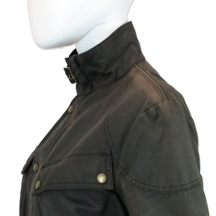 Balenciaga Le Dix F/W 2001 Black Belted Cargo Jacket