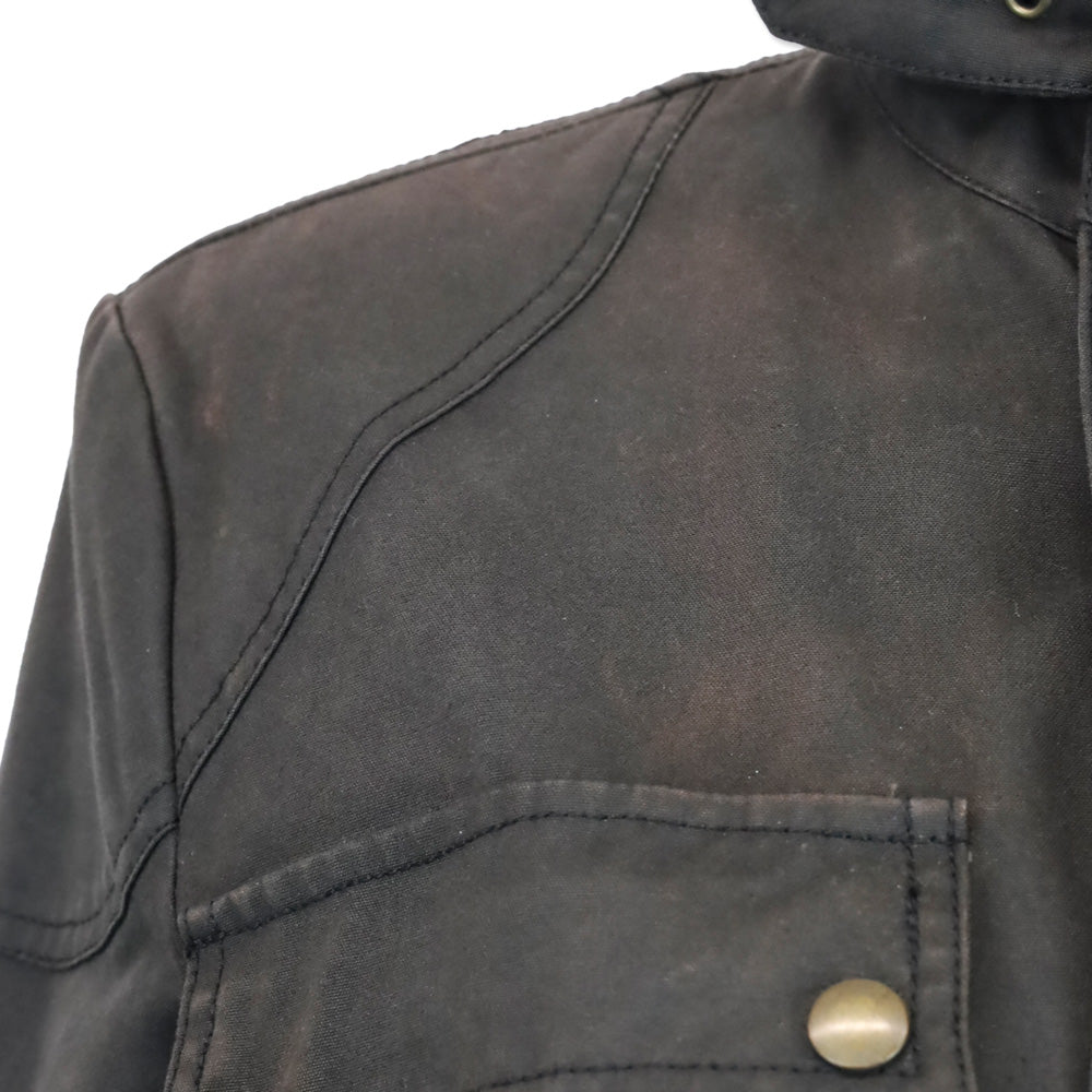 Balenciaga Le Dix F/W 2001 Black Belted Cargo Jacket