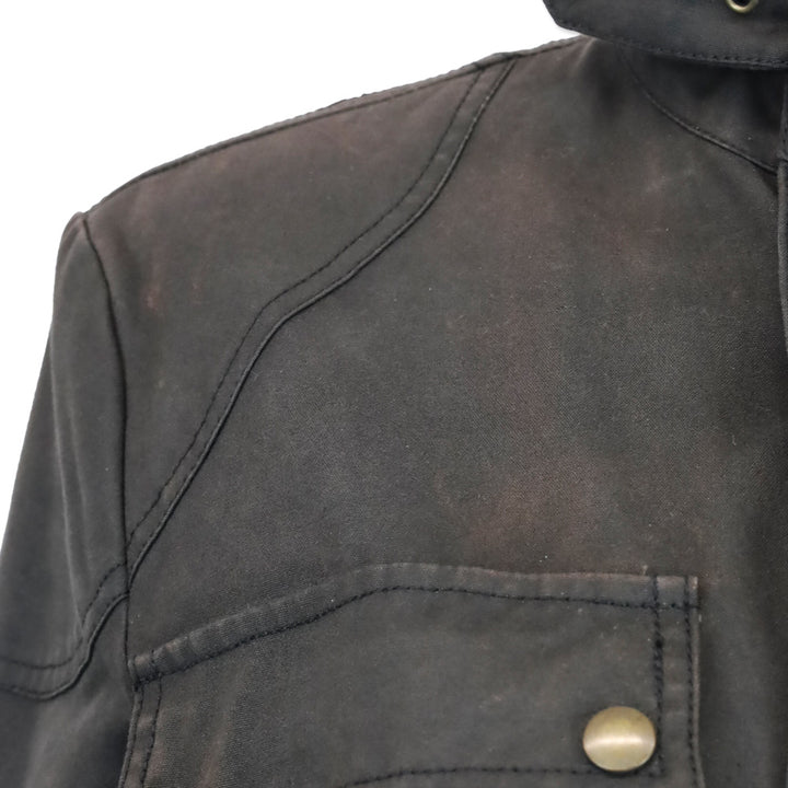 Balenciaga Le Dix F/W 2001 Black Belted Cargo Jacket