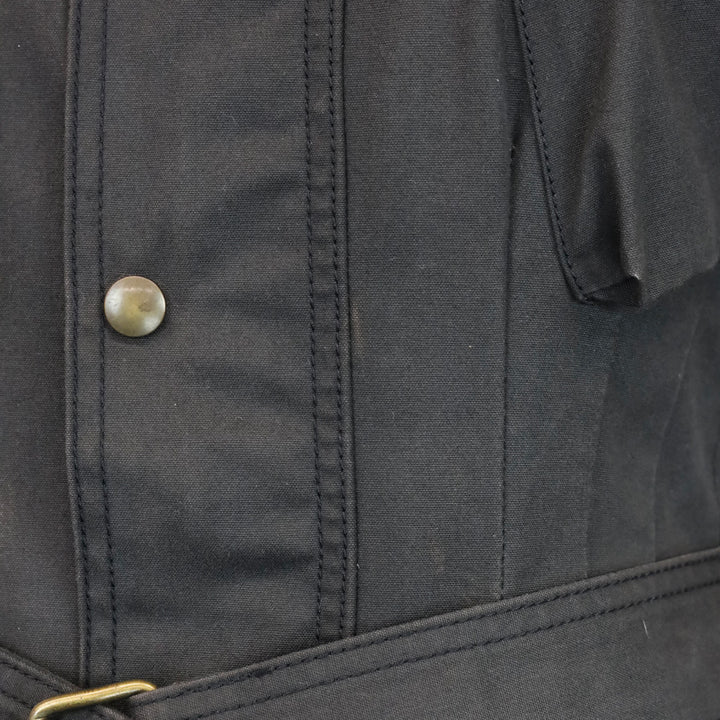 Balenciaga Le Dix F/W 2001 Black Belted Cargo Jacket