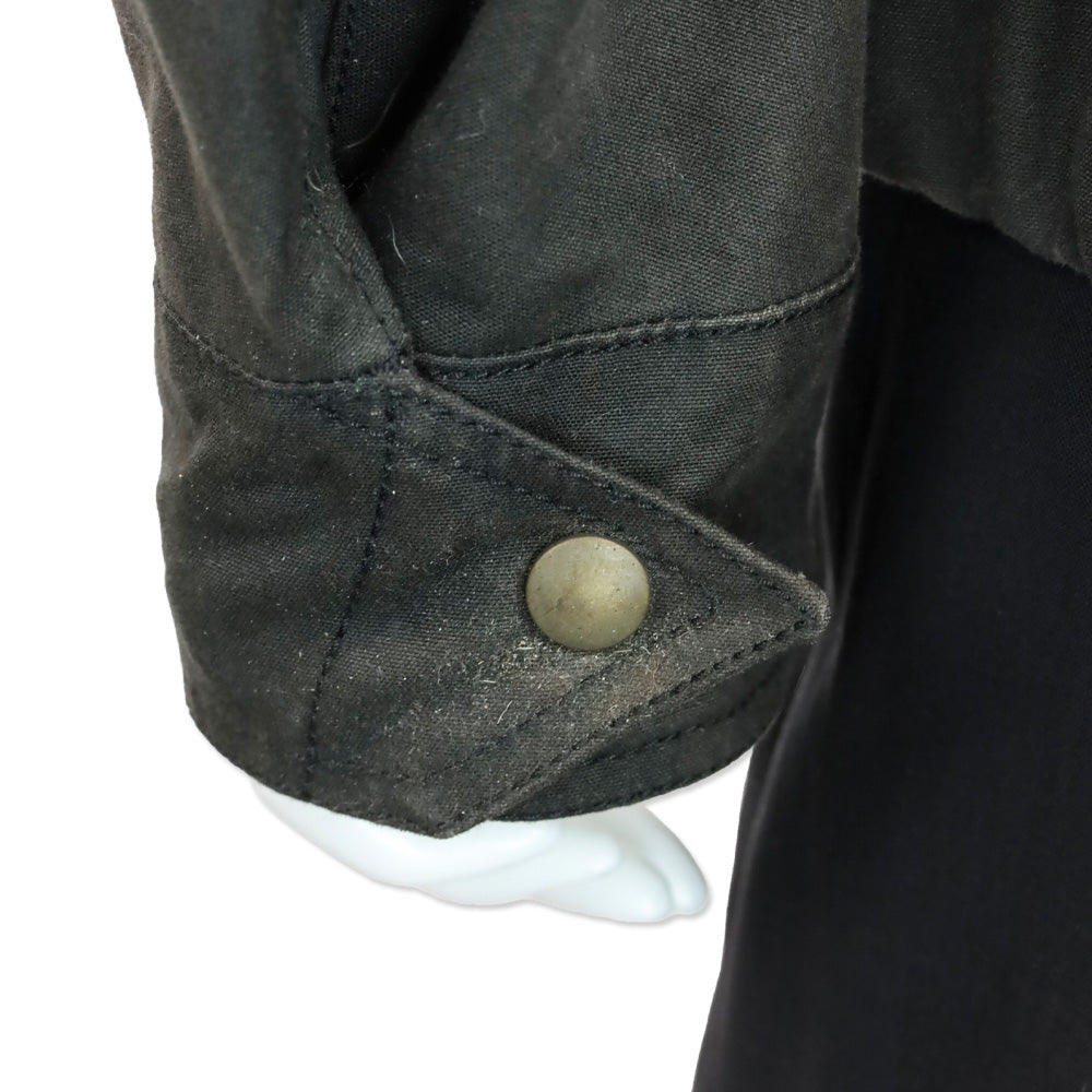 Balenciaga Le Dix F/W 2001 Black Belted Cargo Jacket