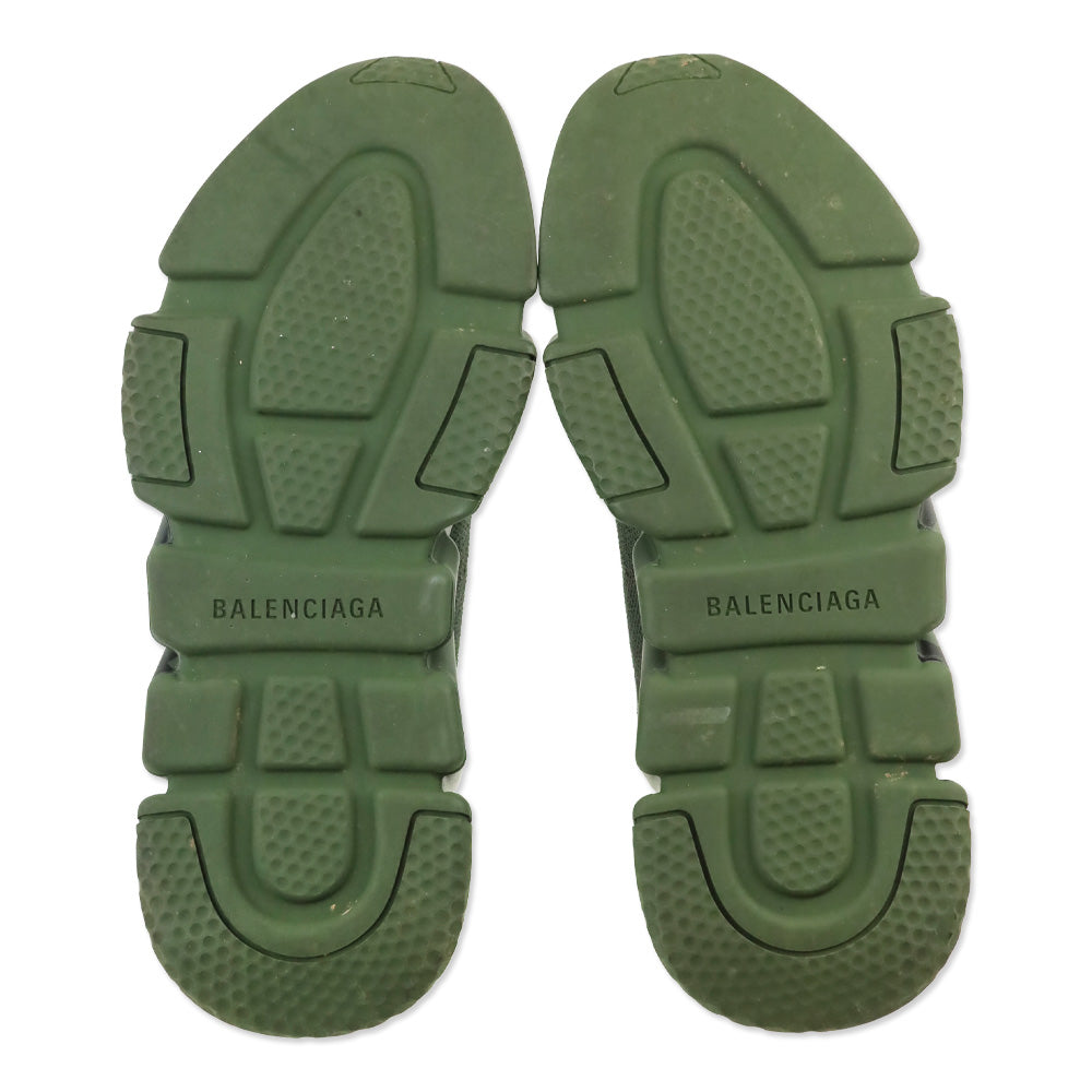 Balenciaga Olive Green Speed Sock Trainers