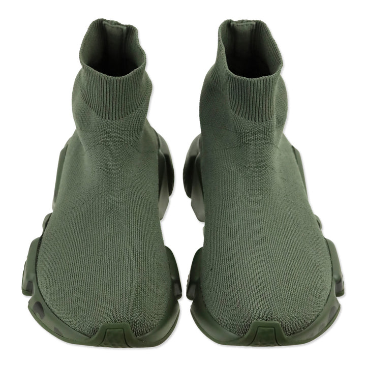 Balenciaga Olive Green Speed Sock Trainers