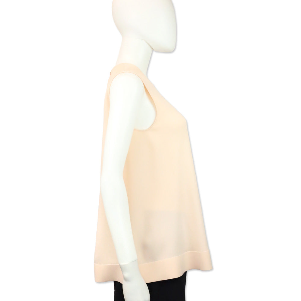 Balenciaga Pink Sleeveless Blouse