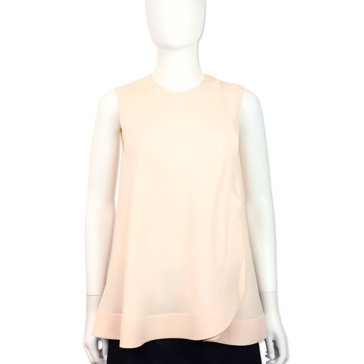 Balenciaga Pink Sleeveless Blouse