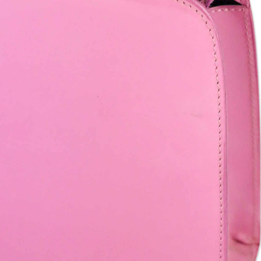 Bally Pink Patent Leather Shoulder Bag