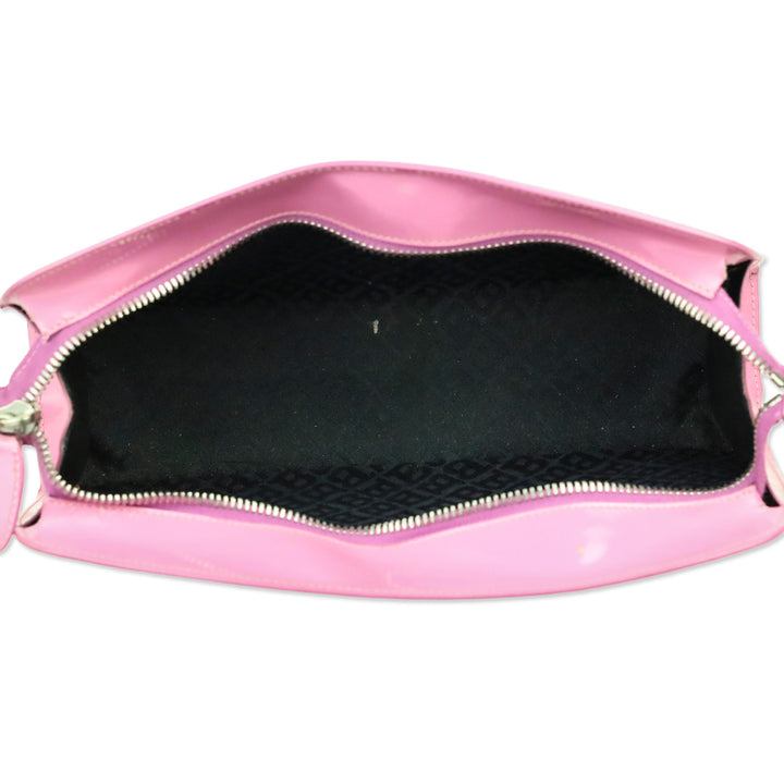 Bally Pink Patent Leather Shoulder Bag