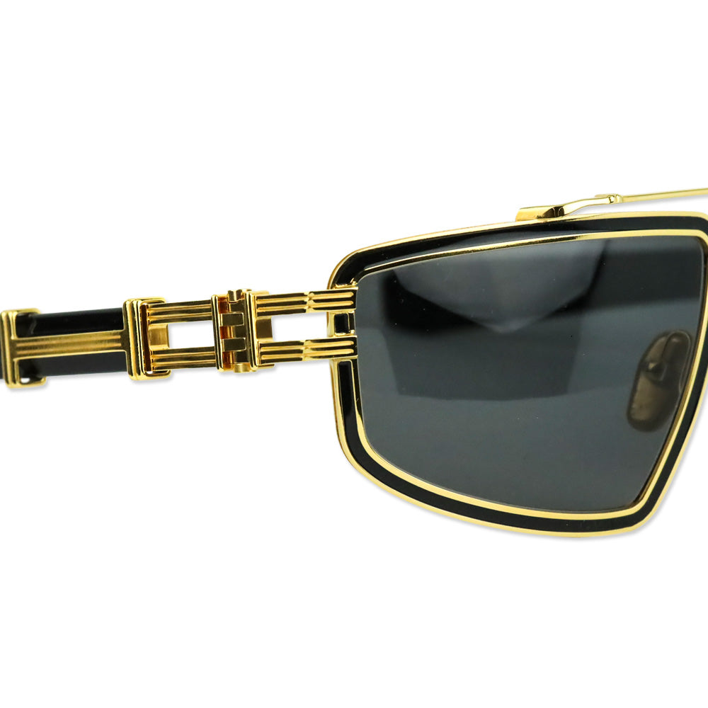 Balmain Paris Titan BPS139A-59 Black/Gold Sunglasses