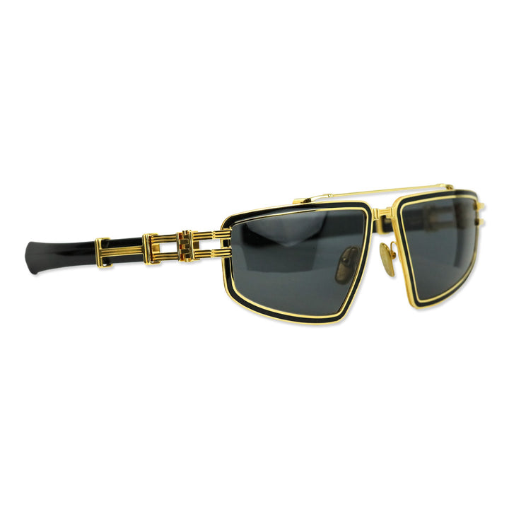 Balmain Paris Titan BPS139A-59 Black/Gold Sunglasses