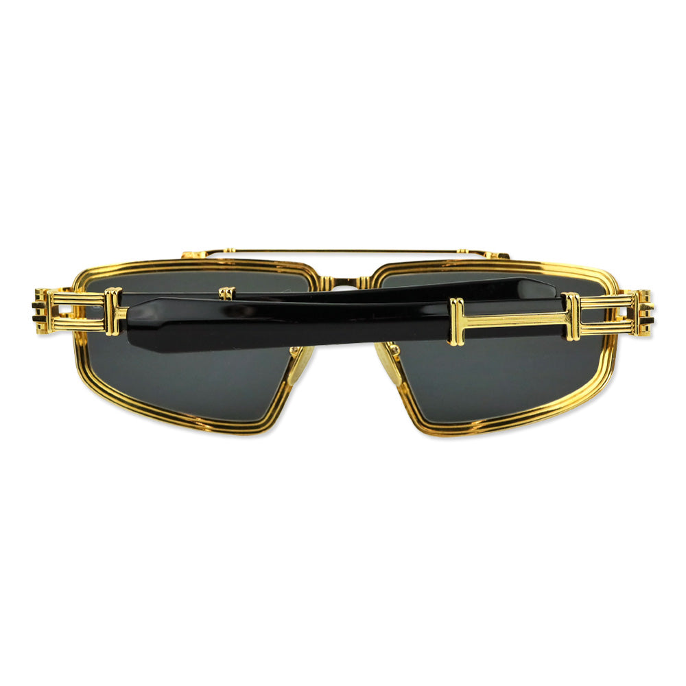 Balmain Paris Titan BPS139A-59 Black/Gold Sunglasses
