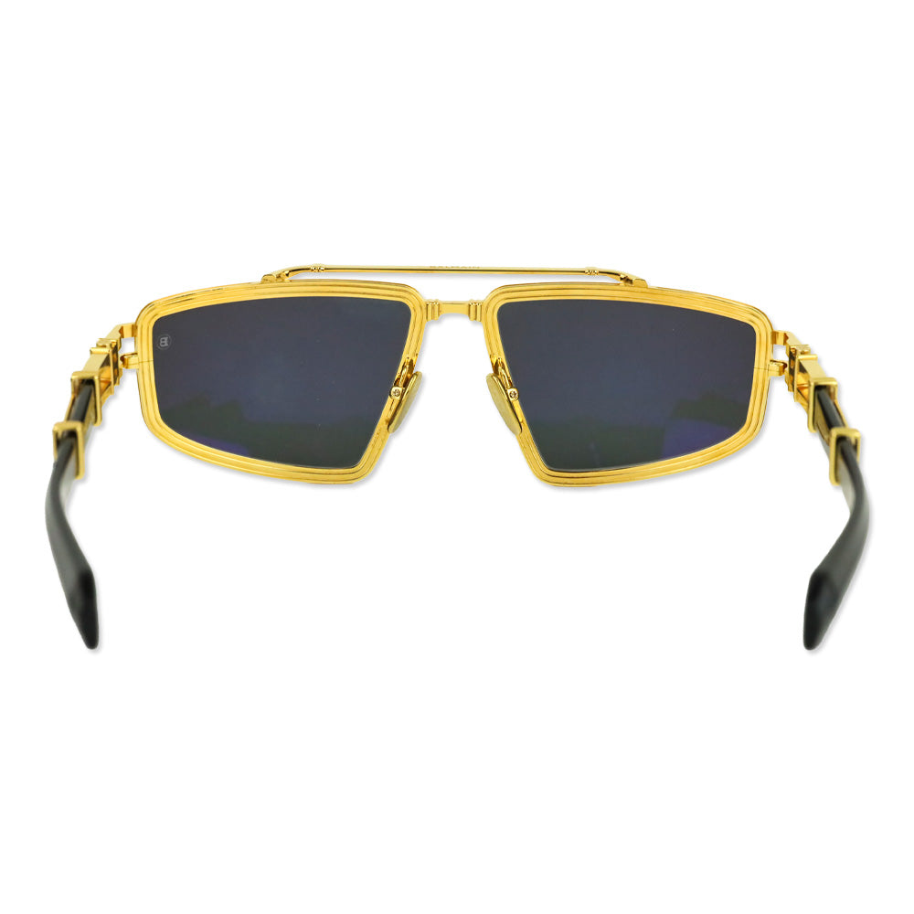 Balmain Paris Titan BPS139A-59 Black/Gold Sunglasses