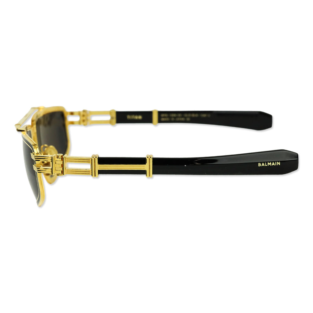 Balmain Paris Titan BPS139A-59 Black/Gold Sunglasses