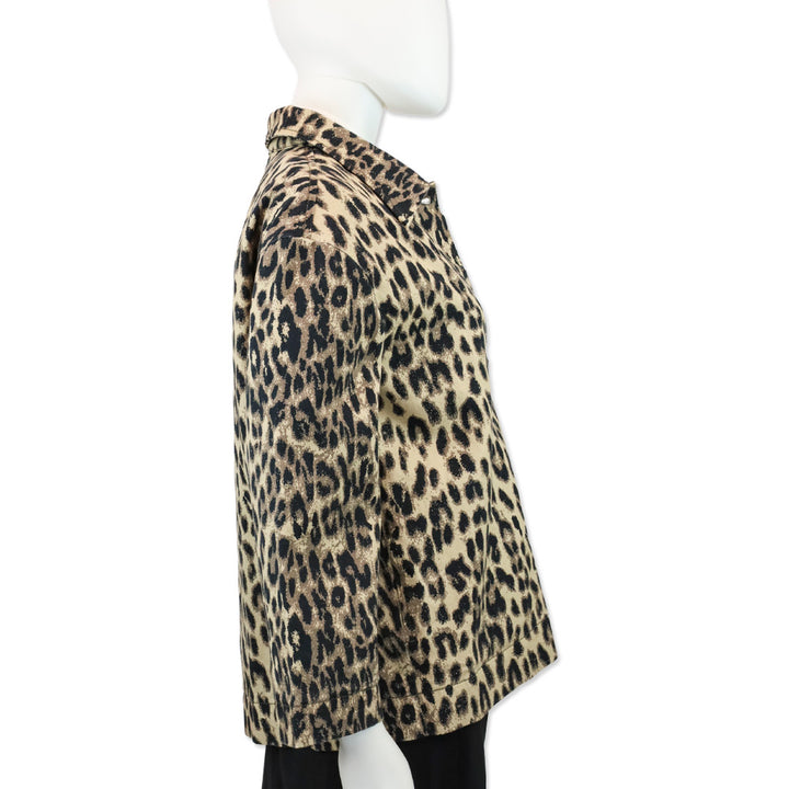 Baum Und Pferdgarten Brown Baum Leopard Bessie Jacket