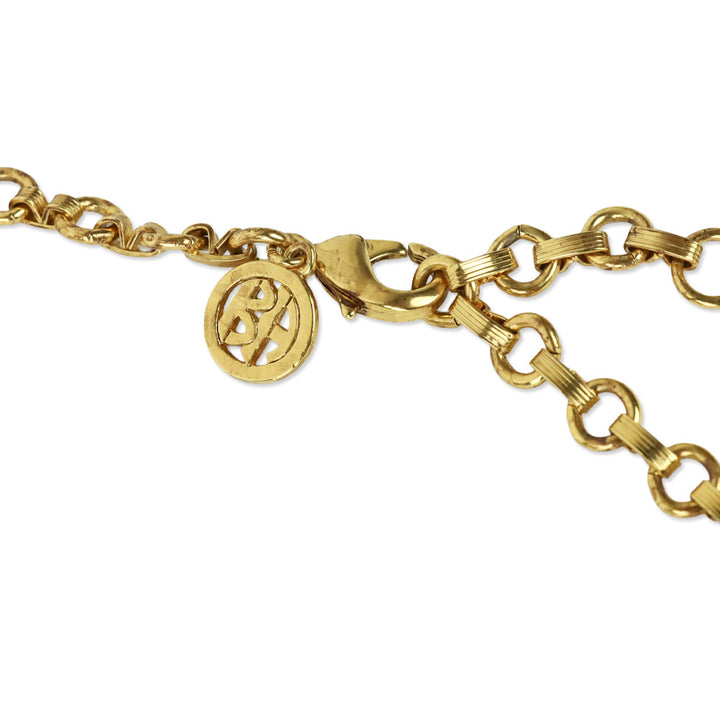 Ben Amun Two-Tone Coin Chain Link Belt