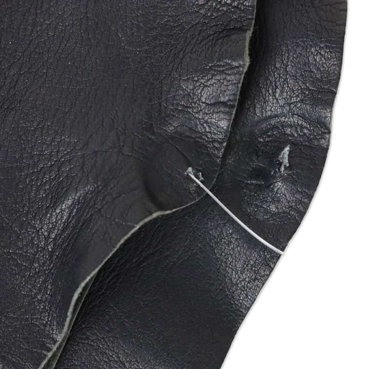 Black Leather Long Gloves