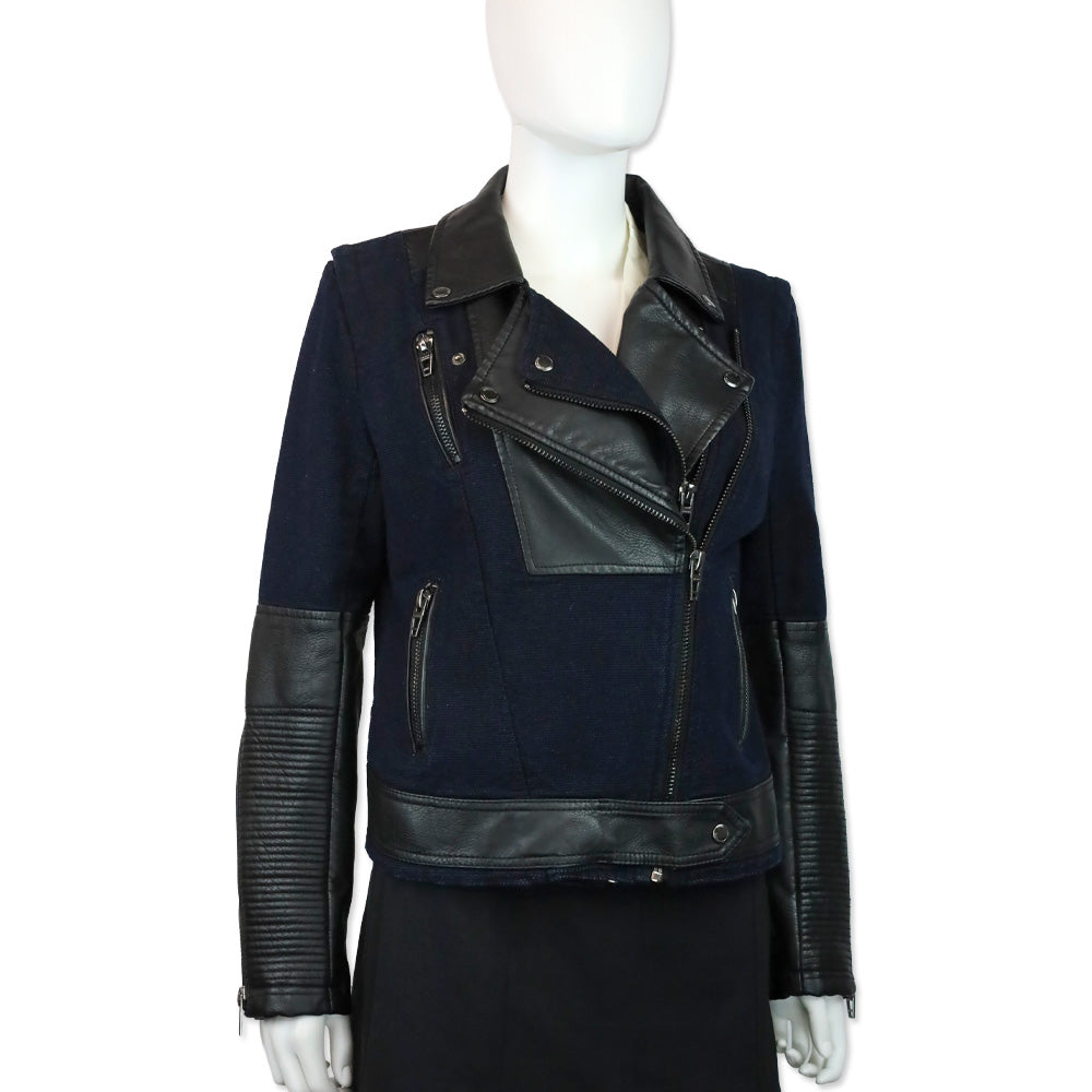 Blank NYC Sour Faced Moto Jacket