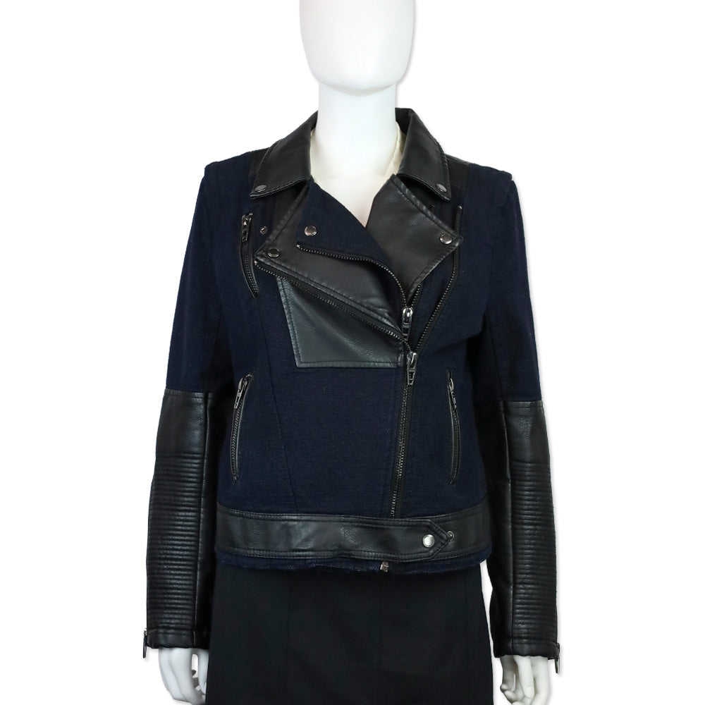 Blank NYC Sour Faced Moto Jacket