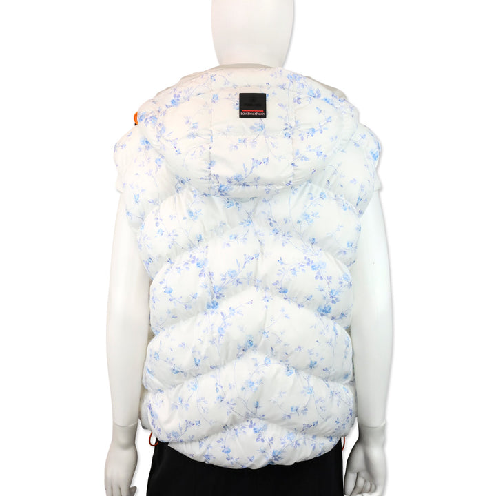 Bogner Fire + Ice x LoveShackFancy White/Blue Floral Naima Vest