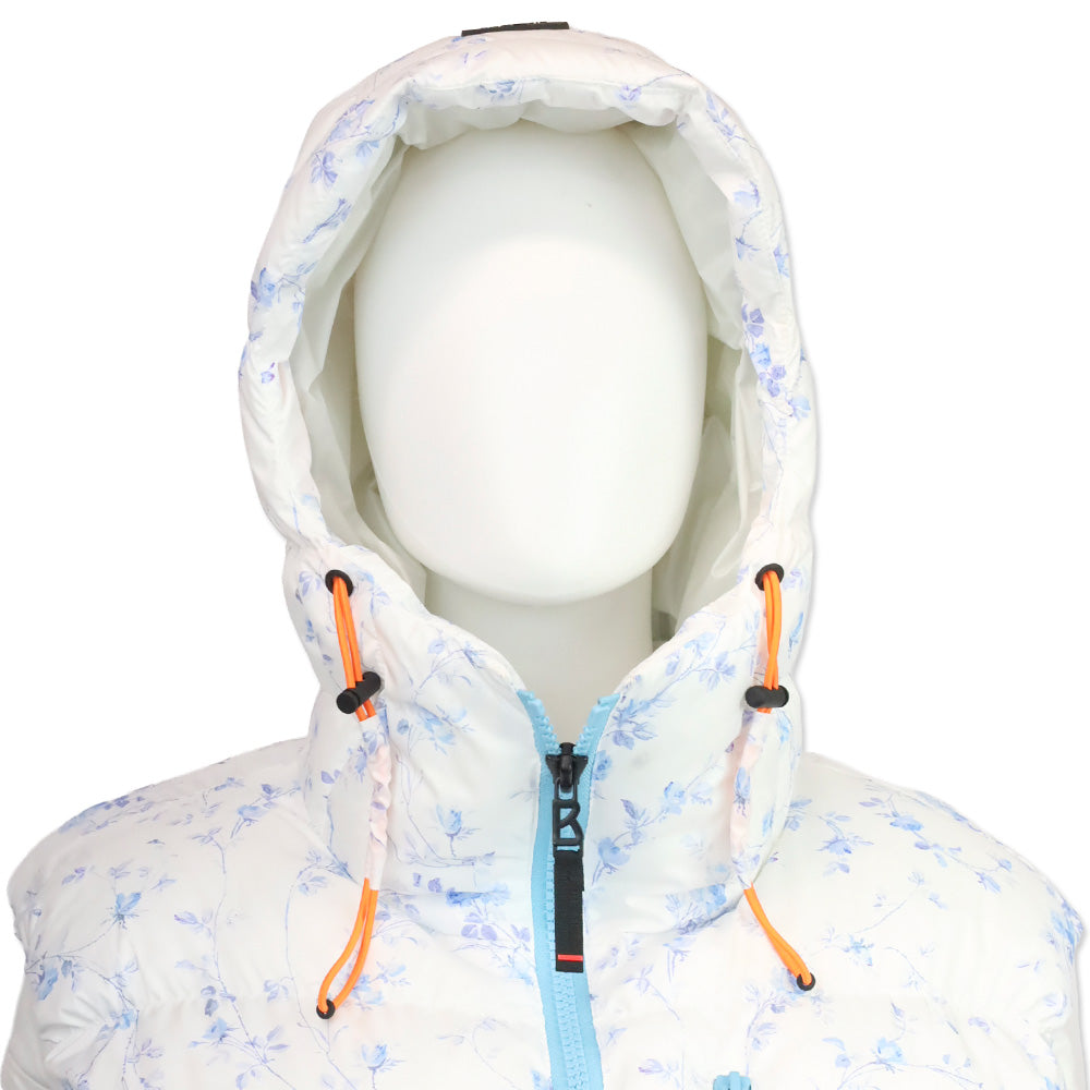 Bogner Fire + Ice x LoveShackFancy White/Blue Floral Naima Vest