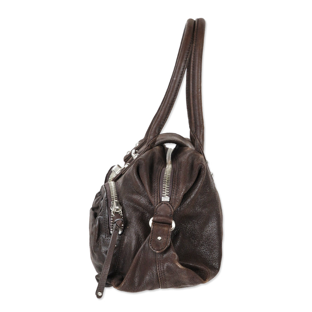 Botkier Bianca Brown Leather Shoulder Bag