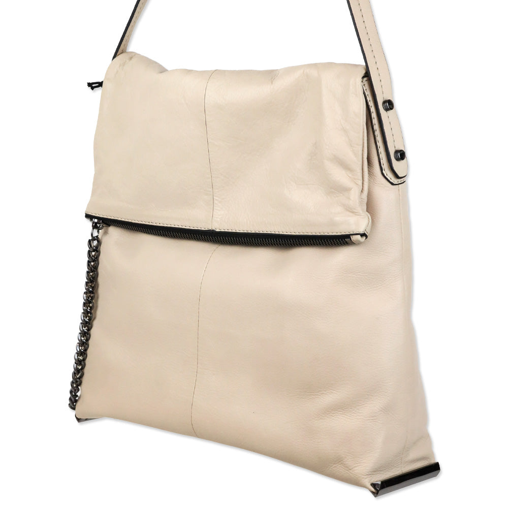 Botkier Irving Latte Leather Hobo Bag