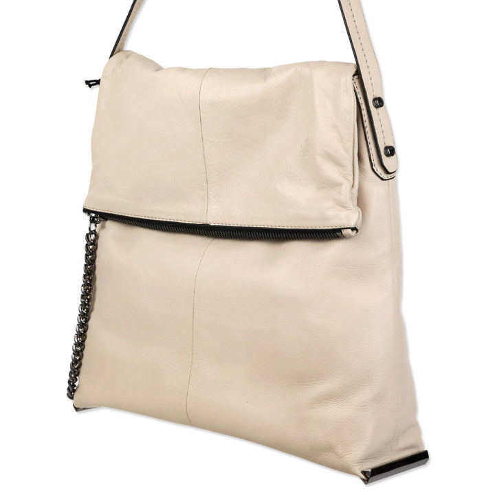 Botkier Irving Latte Leather Hobo Bag