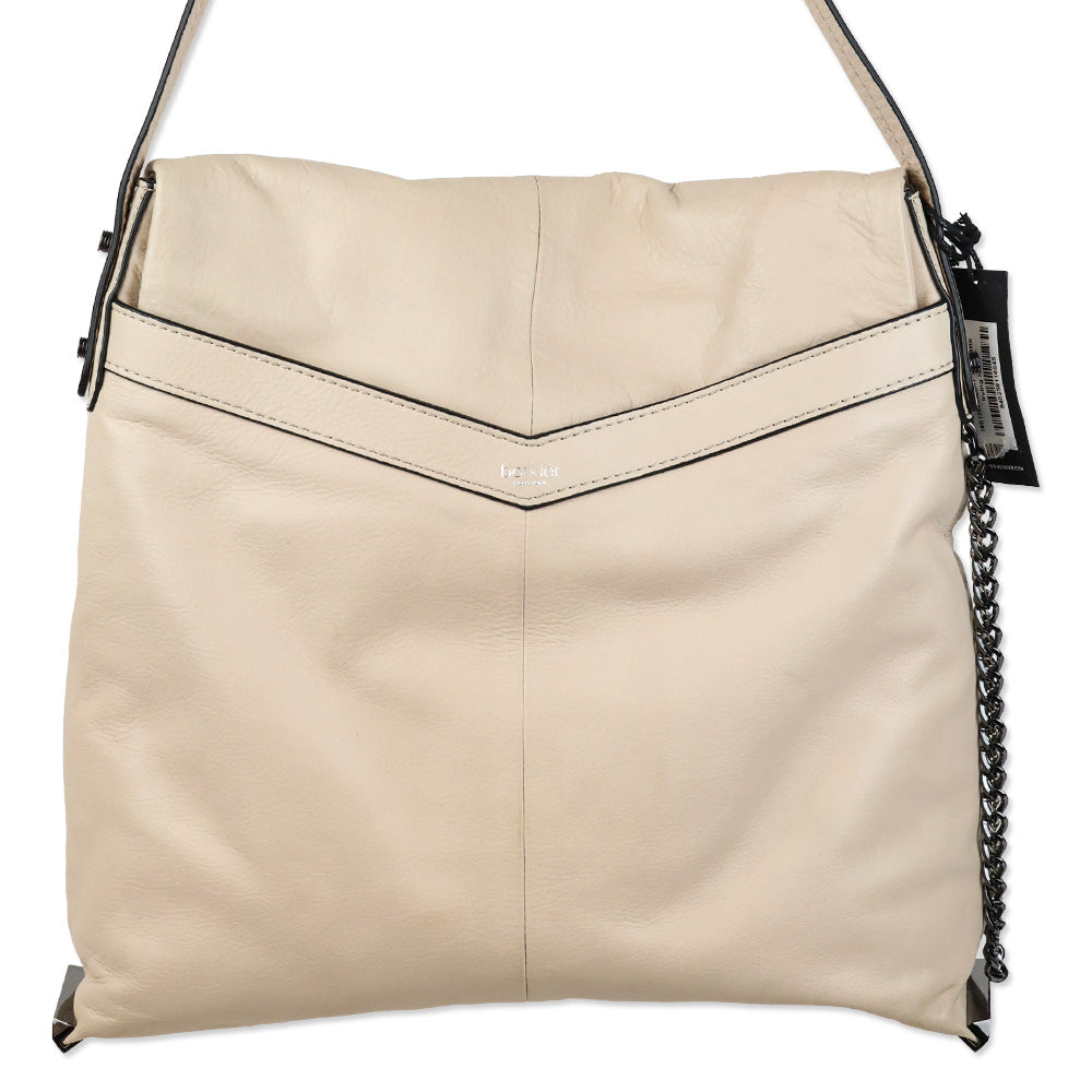Botkier Irving Latte Leather Hobo Bag