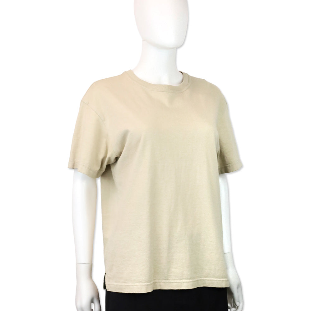 Bottega Veneta Beige Cotton T-Shirt Top