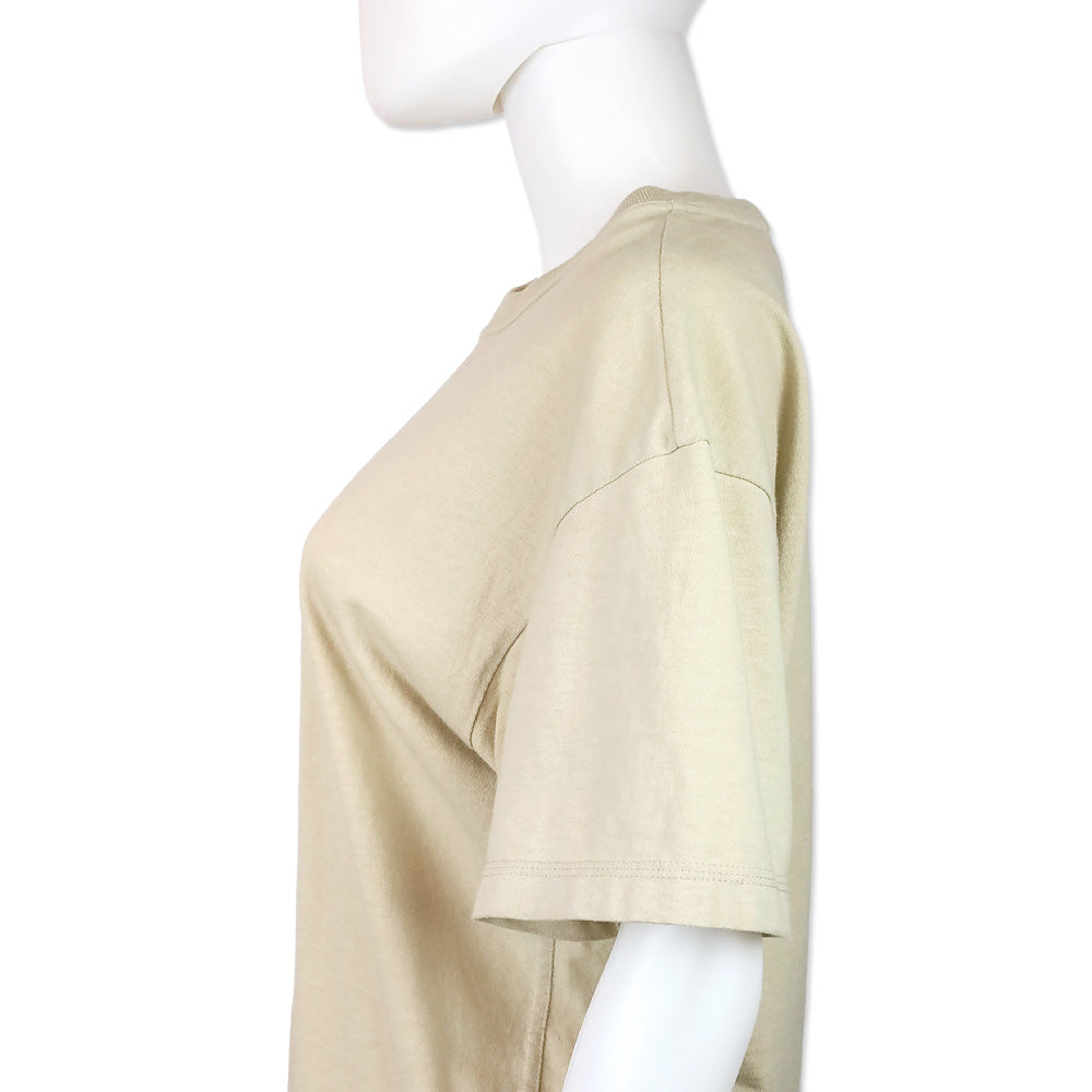 Bottega Veneta Beige Cotton T-Shirt Top