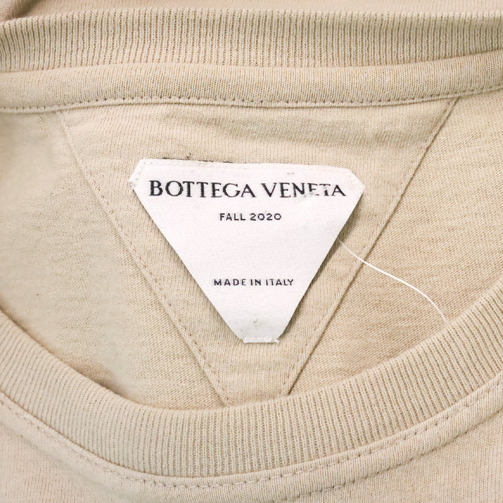 Bottega Veneta Beige Cotton T-Shirt Top