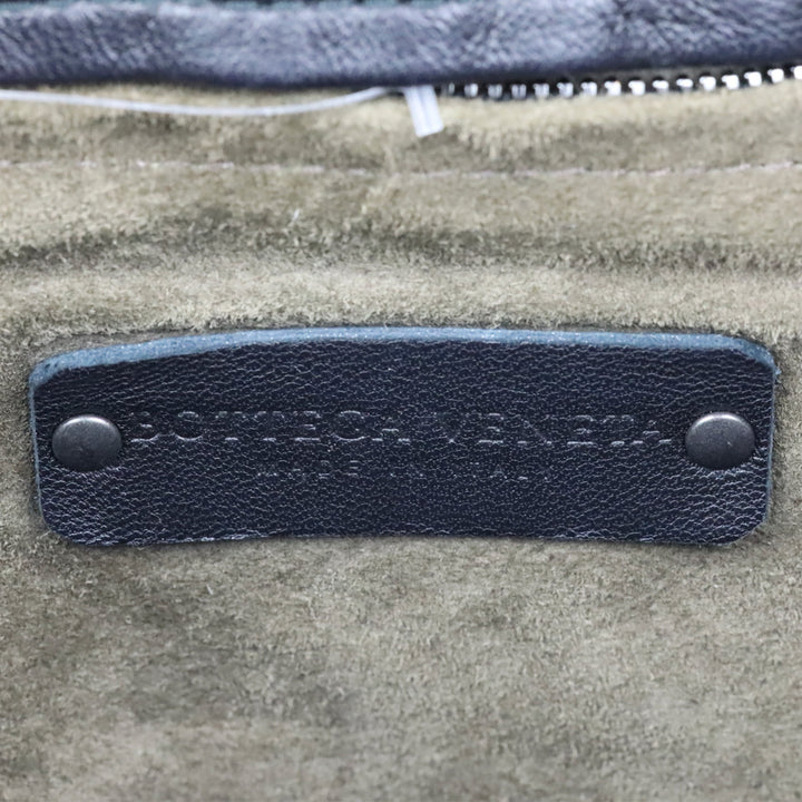 Bottega Veneta Black Nappa Intrecciato Bucket Bag