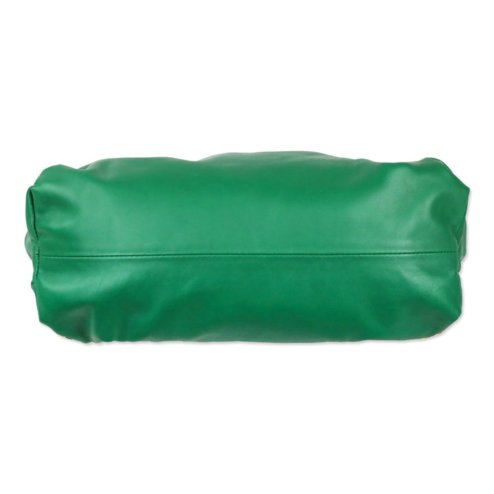 Bottega Veneta Green Calf Leather The Chain Pouch