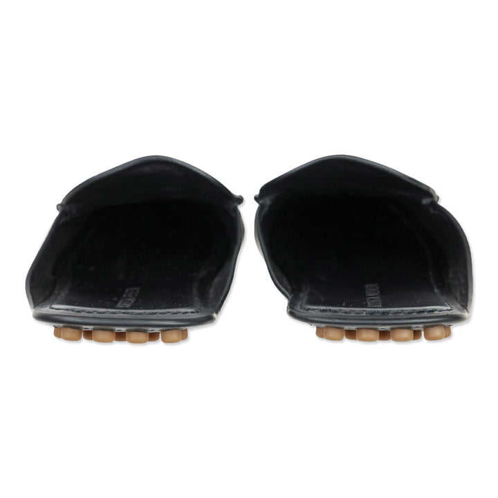 Bottega Veneta Intrecciato Leather Driving Mules