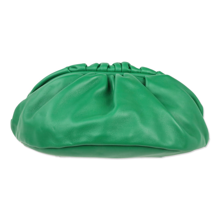 Bottega Veneta Racing Green Leather Belt Chain Pouch