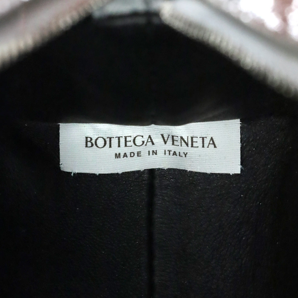 Bottega Veneta Silver Intrecciato Mini Loop Camera Bag