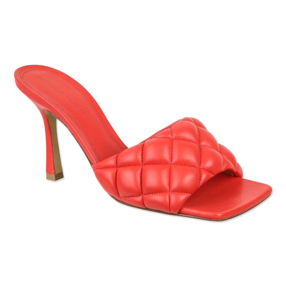 Bottega Veneta Sunburst Nappa Maltese Padded Sandal