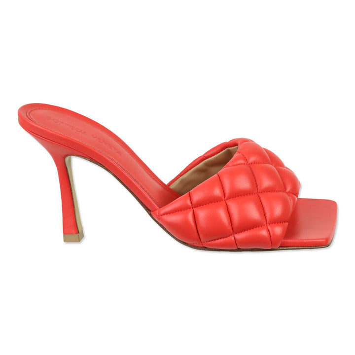 Bottega Veneta Sunburst Nappa Maltese Padded Sandal