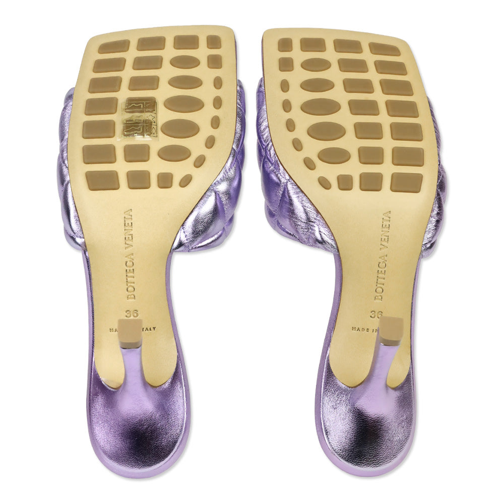 Bottega Veneta Wisteria Reflection Maltese Padded Sandal