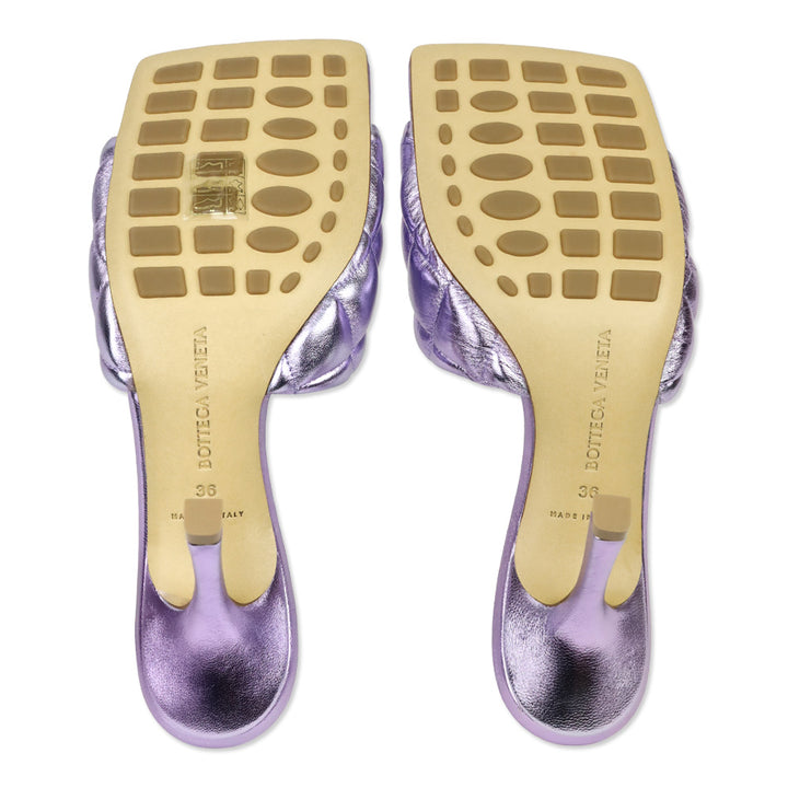 Bottega Veneta Wisteria Reflection Maltese Padded Sandal