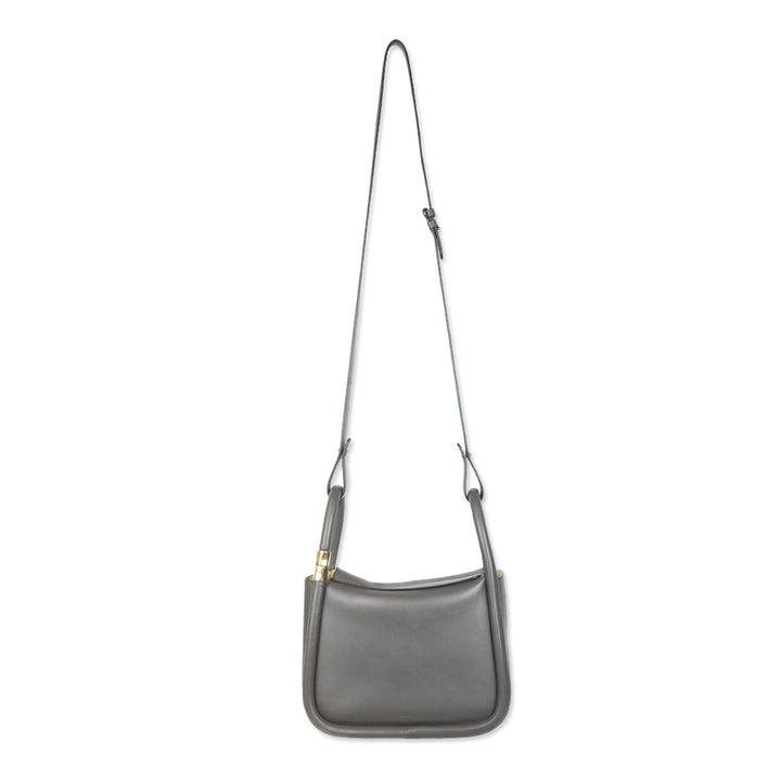 Boyy Wonton 20 Grey Leather Handbag