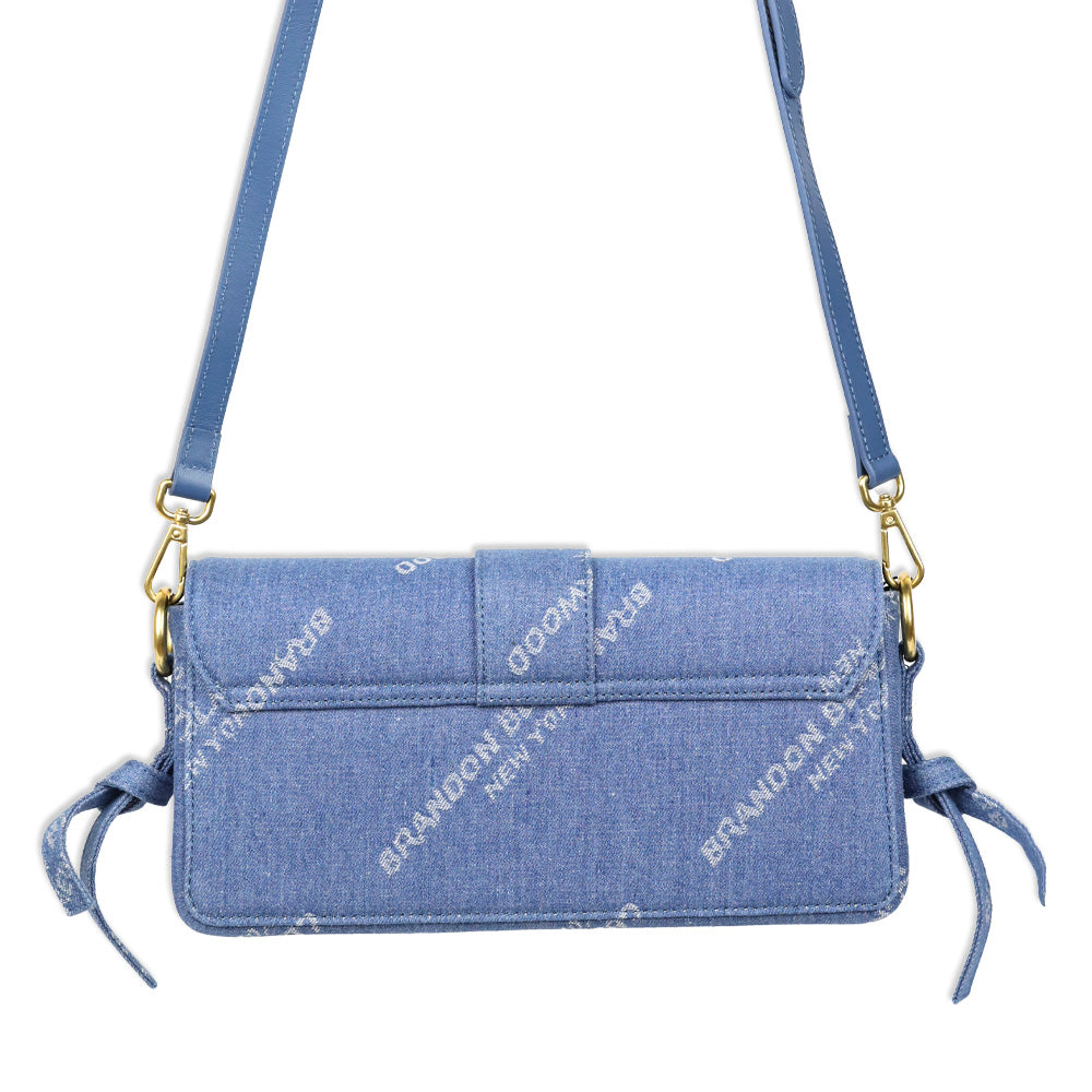 Brandon Blackwood Denim Nia Bag