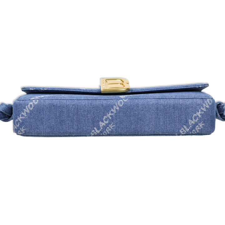 Brandon Blackwood Denim Nia Bag