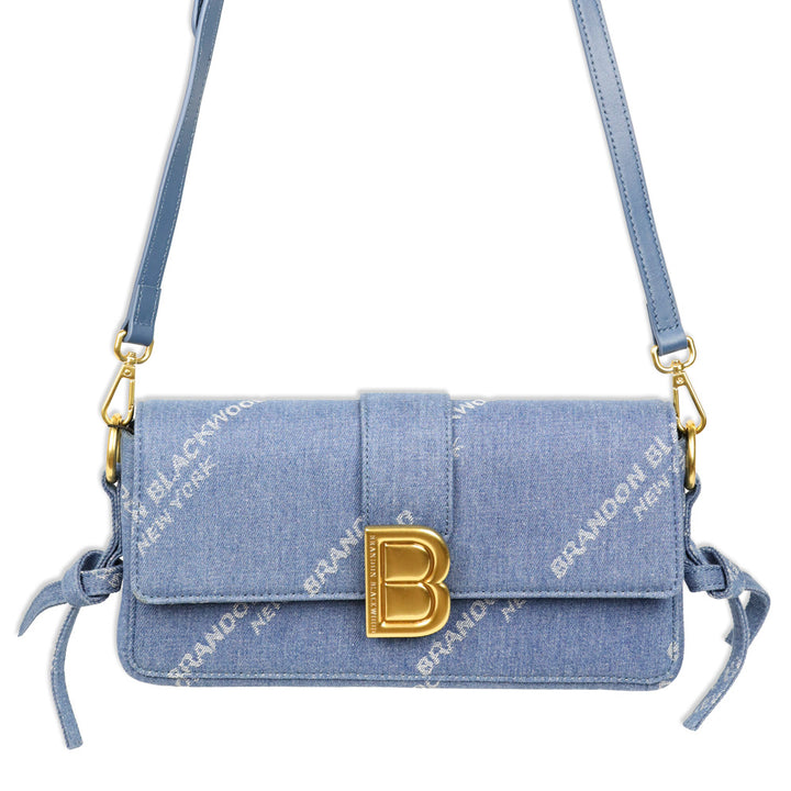 Brandon Blackwood Denim Nia Bag